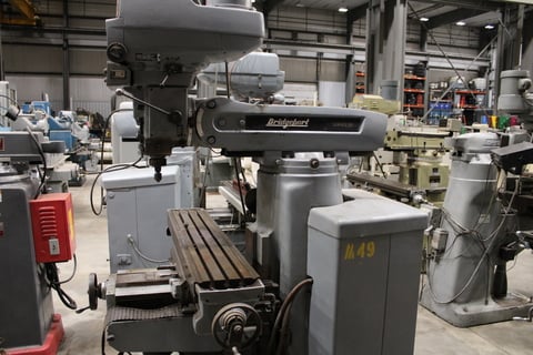 Bridgeport #Series-II, vertical knee mill, 11" x58" table - Image 4