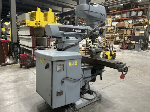 Bridgeport #Series-II, vertical knee mill, 11" x58" table - Image 6