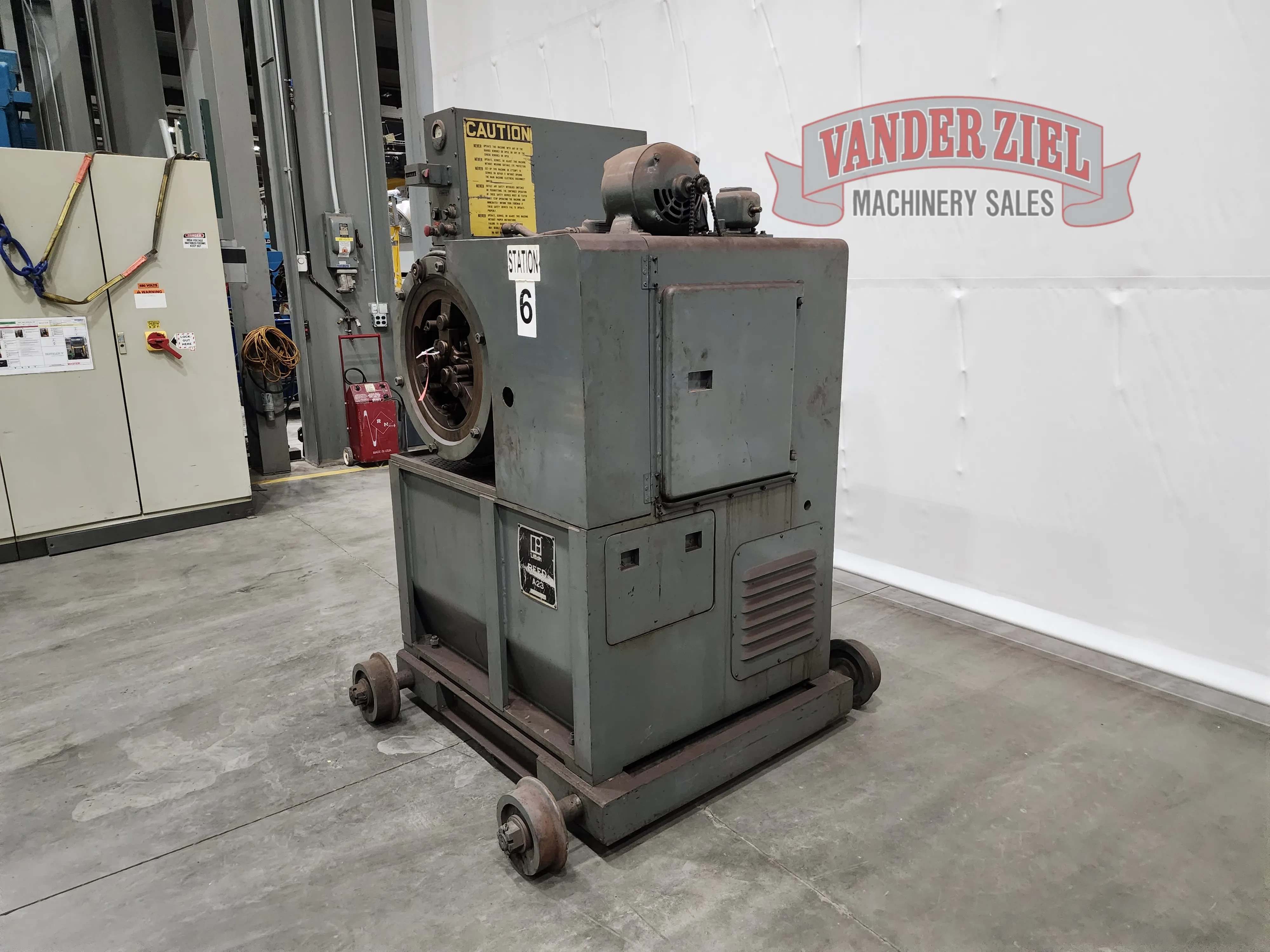 Reed-Prentice, 3-die thread roller, 10 HP, serial #A23-1633 - Image 2