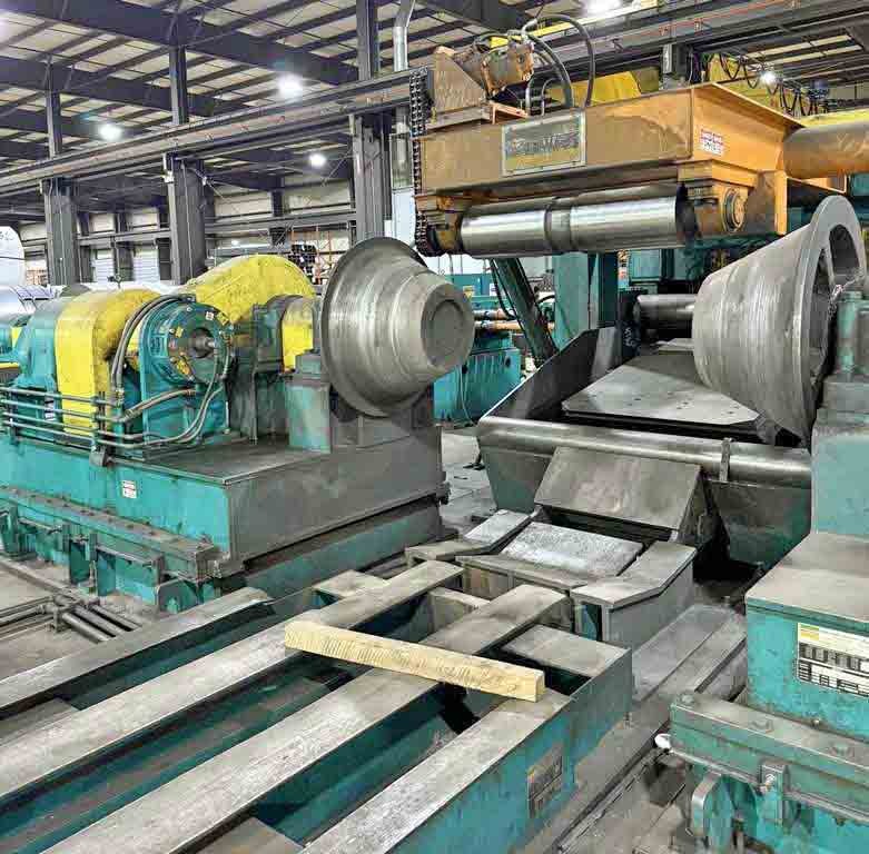 74" x .375" Herr Voss, Cut-To-Length line, 60000 lb. - Image 2