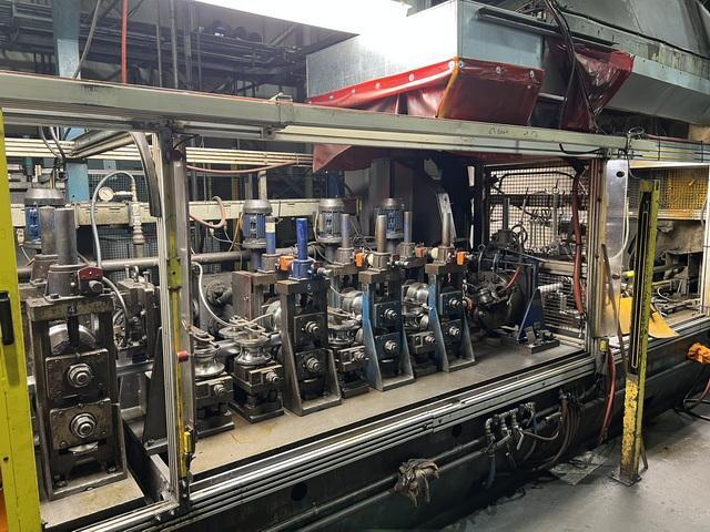 3" x .1" T & H, tube mill with Thermatool HCT welder, Samco double end uncoiler, shear & end welder, Kent - Image 4