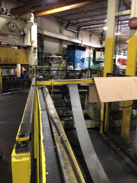 400 Ton, Blow #Progressive, straight side press, 10" stroke, 28" Shut Height, 40 SPM, vari-speed - Image 4