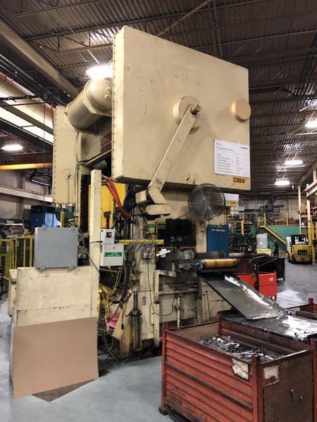 400 Ton, Blow #Progressive, straight side press, 10" stroke, 28" Shut Height, 40 SPM, vari-speed - Image 5
