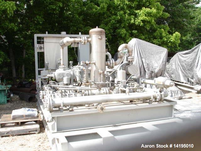85 HP Toromont, CO2 Recycle Compressor, Ariel Frame, 3" stroke, 1800 RPM, 4.75" JG cylinder, 865 PSI - Image 1