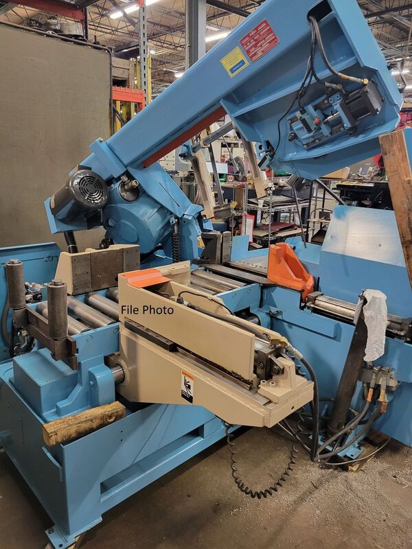 14" x 16" DoAll #C-4100NC, prog automatic horizontal band saw, 40-360 FPM, 1.5" x 0.05" x 183" blade, 21" - Image 8