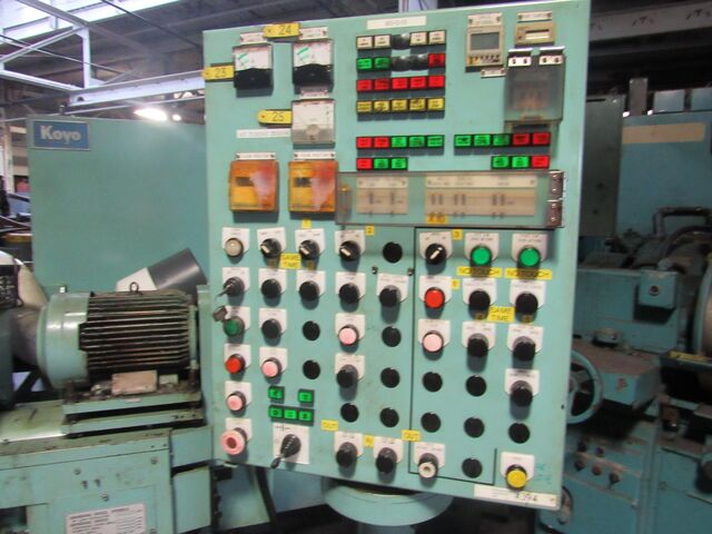 Koyo #HD3C, rotary style horizontal disc grinder, 1740 RPM, 10 HP motor, 12" x 1.9" x 6.1" wheel, 1999 - Image 6