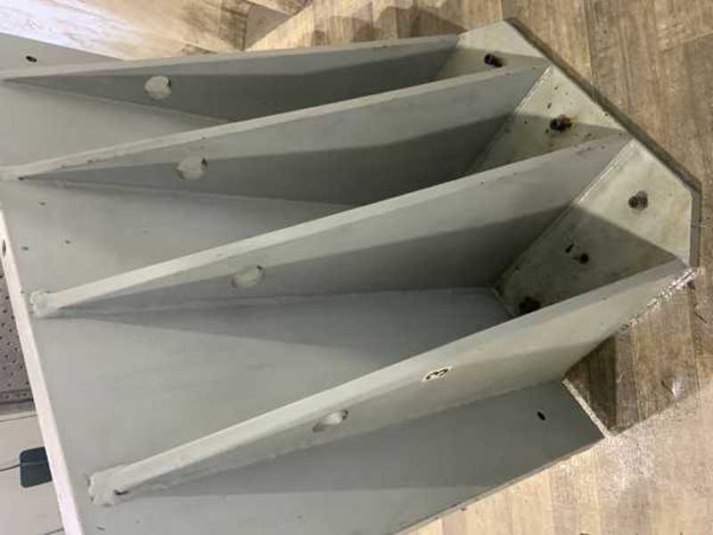 43-1/2" x 42" x 24" Drilled & tapped angle plates, 2-1/4" face thickness - Image 2