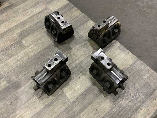 10" x 8-1/2" Horton boring mill chuck jaws, removable top jaws (4 available) - Image 7