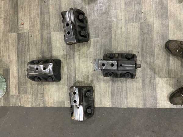 10" x 8-1/2" Horton boring mill chuck jaws, removable top jaws (4 available) - Image 8
