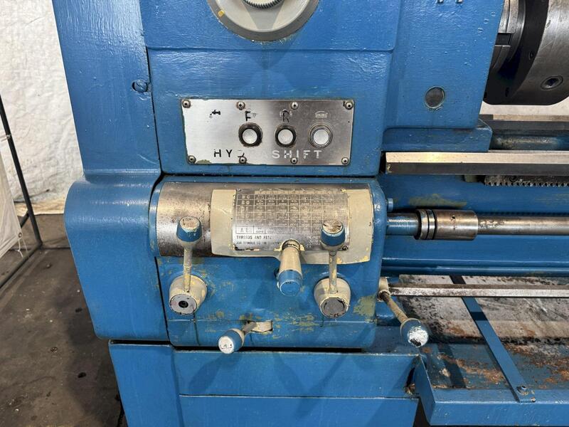 17" x 54" Cincinnati #17-Hydrashift, engine lathe, 10" 3-jaw chuck, tailstock, quick change tool post - Image 5