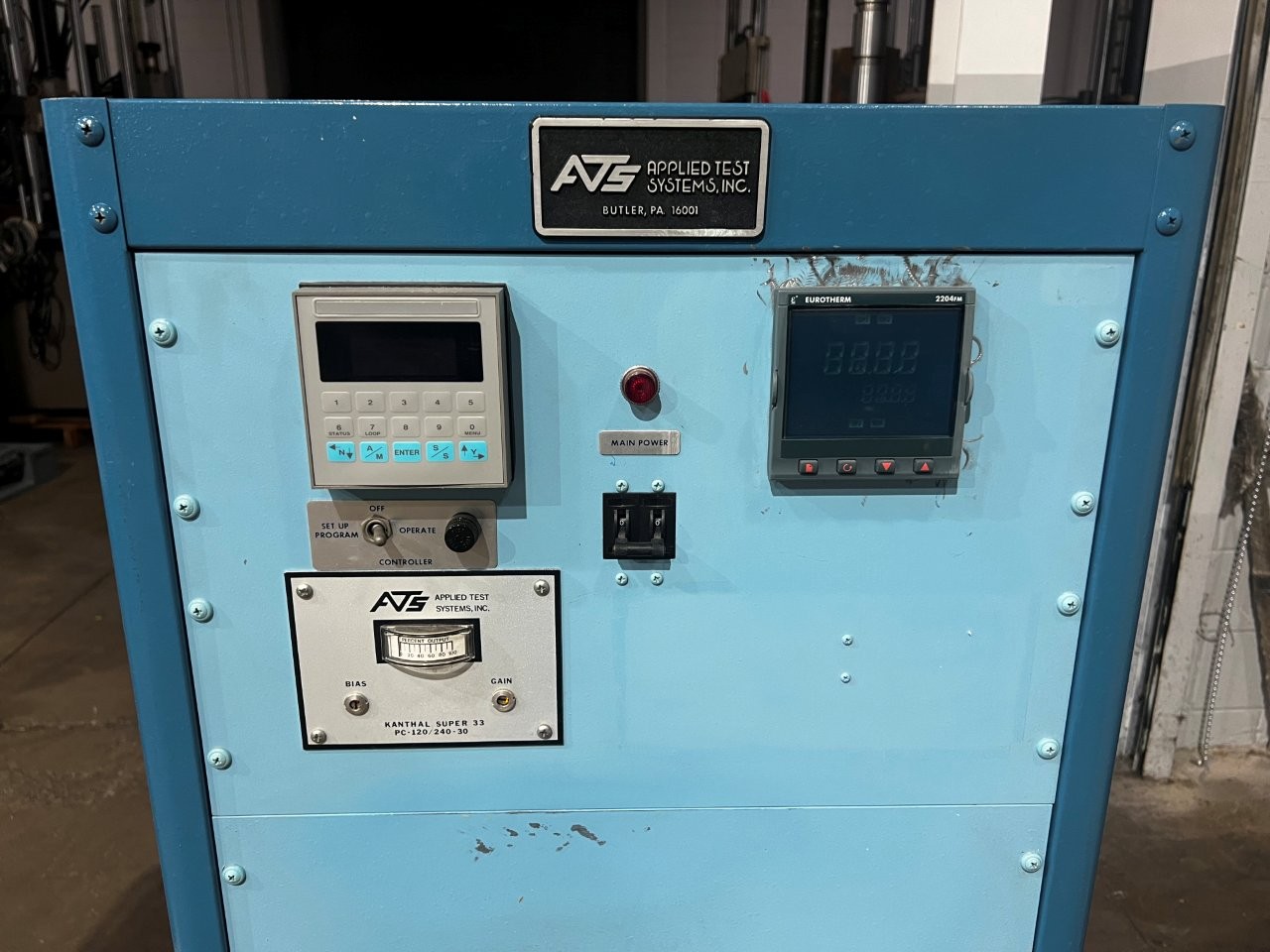 16" width x 4" D x 18" H ATS #3320, high temperature testing furnace, 1700°C, 208 V., 1 phase - Image 5