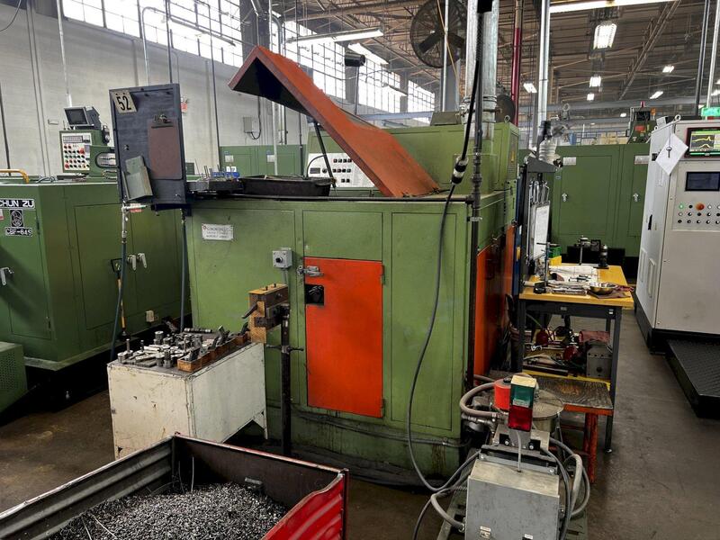 .314" x 3.14" Moroni #MB-765, transfer header, 5-die, 18.5 KW, 230 PPM - Image 1