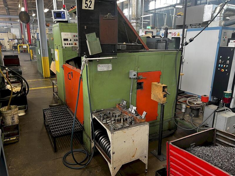 .314" x 3.14" Moroni #MB-765, transfer header, 5-die, 18.5 KW, 230 PPM - Image 2