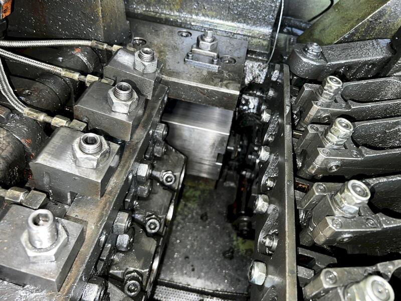 .314" x 3.14" Moroni #MB-765, transfer header, 5-die, 18.5 KW, 230 PPM - Image 10