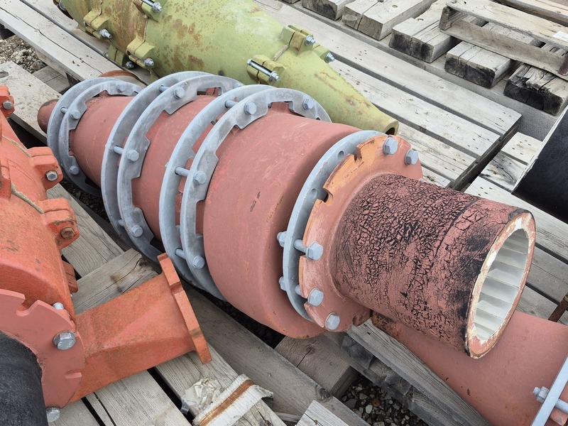 Multotec #C1-42-2BB-LH Hydrocyclone, like new - Image 9