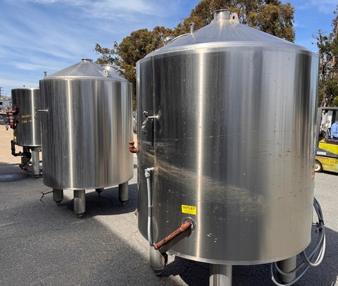 Criveller Brewhouse system, 10 BBL, Stainless steel, includes HLT, kettle, MLT, Whirlpool - Image 3