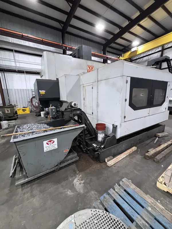 Vision Wide #NF-3226, CNC bridge mill, 40 automatic tool changer, 126" X Travel, 102.4" Y Travel, 40.1" Z, 6k - Image 3