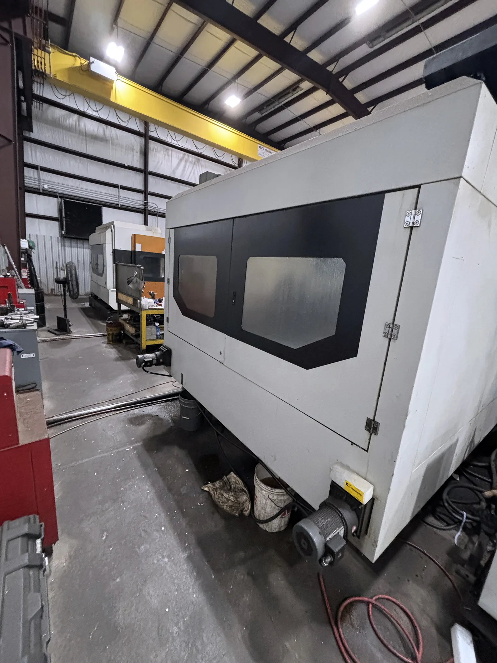 Vision Wide #NF-3226, CNC bridge mill, 40 automatic tool changer, 126" X Travel, 102.4" Y Travel, 40.1" Z, 6k - Image 8
