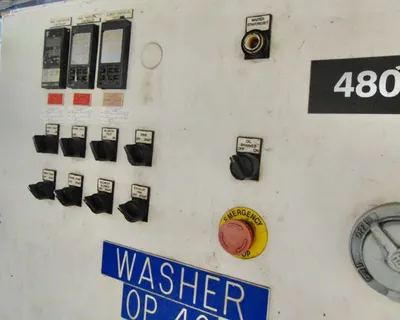 Alliance #Aquamaster-CB1400E, pass thru parts washer, full line, 12 gauge Stainless Steel, 480 V., 3 phase - Image 7