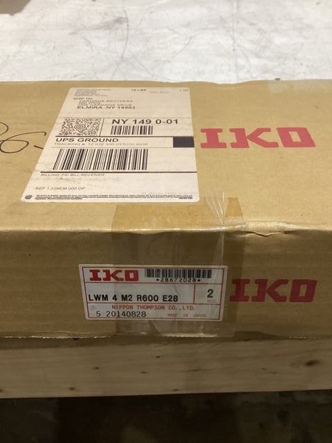 Iko linear guide lwm 4 m2 r600 e28 new - Image 5