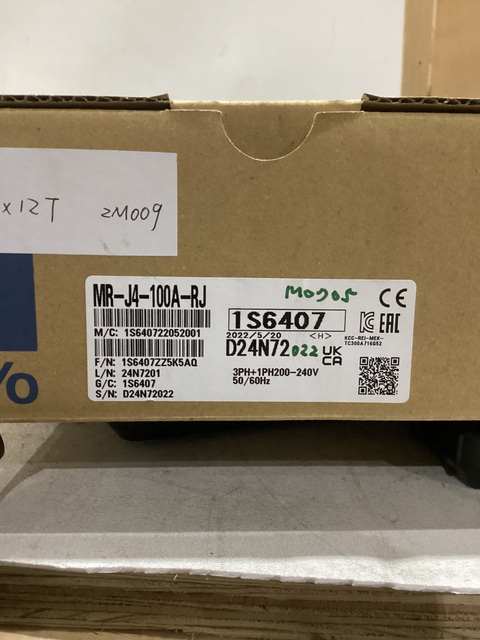 Mitsubishi ac servo amplifier mr-j4-100a-rj new - Image 5