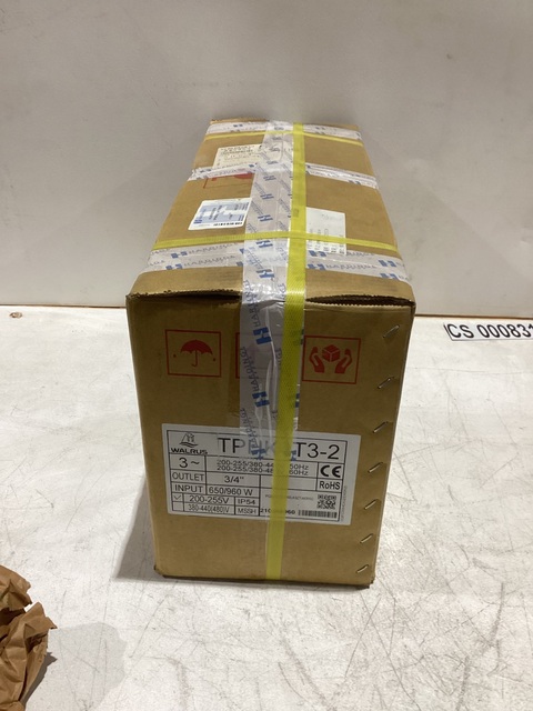 WALRUS PUMP TPHK4T3-2 New - Image 3