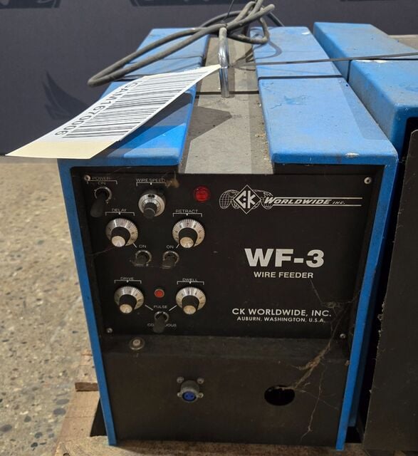 CK Ck Worldwide #WF-3, wire feeder used - Image 1
