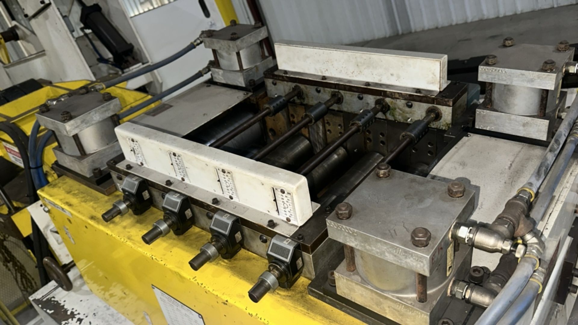 15000 lb. Coe Press Equipment #CPR-PO-15024 / CPPS-350, coil reel & powered straightener combo, 18" W x .1" - Image 10