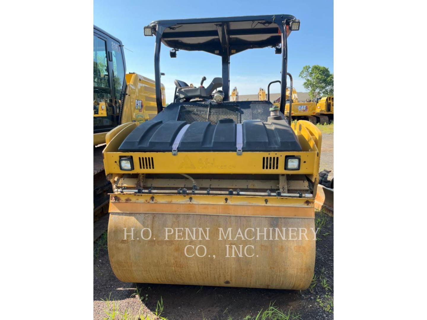 Caterpillar CB54B, Twin Drum Roller, 3463 hours, S/N: RJN00206, 2015 - Image 8