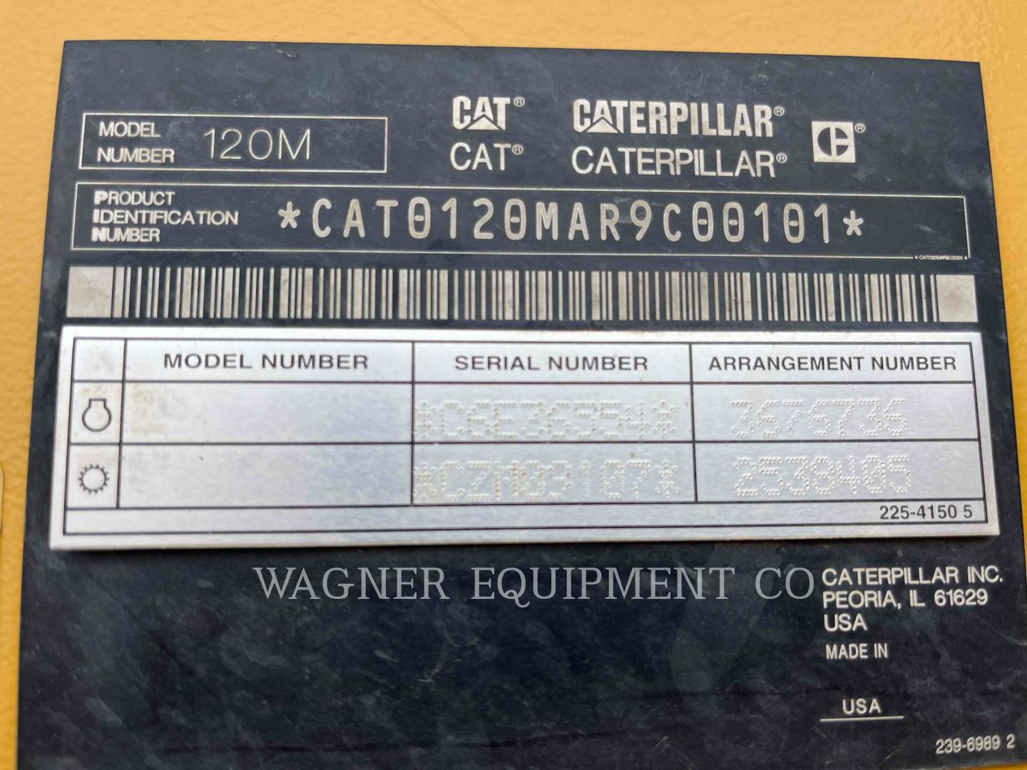 Caterpillar 120MAWD, Motor Grader, 11864 hours, S/N: R9C00101, 2011 - Image 6