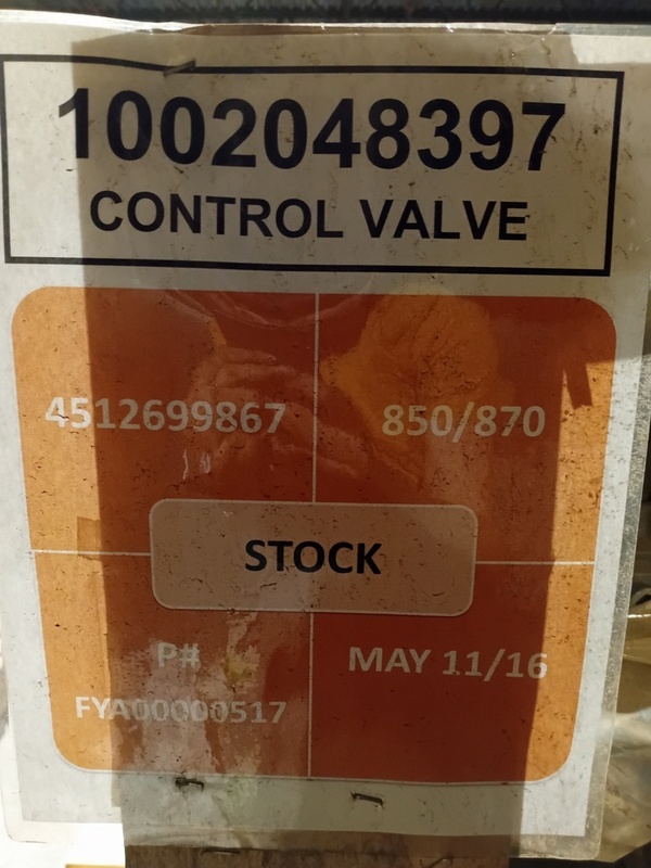 John Deere #YA00000517, control valve, fits ZX850 - Image 5