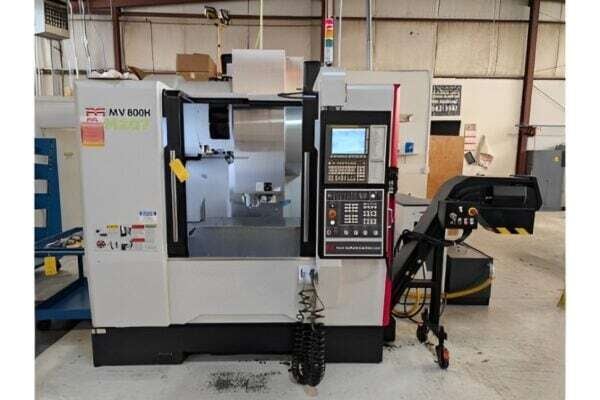 Methods #MV-800H, CNC vertical machining center, 31.5" X, 20" Y, 19" Z, 15000 RPM, 25 HP, 4-Axis, Fanuc - Image 2