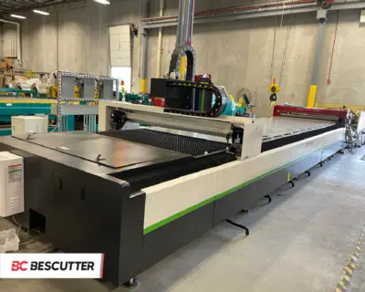 Bescutter #Accu-Star-520, fiber laser cutting system, 1500-2000 watt, 5' x 20', - Image 3