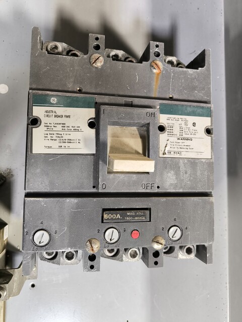 600 Amps, General Electric, TJK636F000, Enclosed Circuit Breaker, 600 Volts, 3pst - Image 7