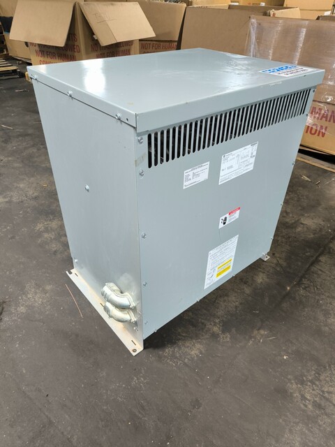 75 KVA 480 Primary, 208/120 Secondary, General Electric ABB, 9T10A1004, Step down Transformer, 3 PH, NOS (2 - Image 1