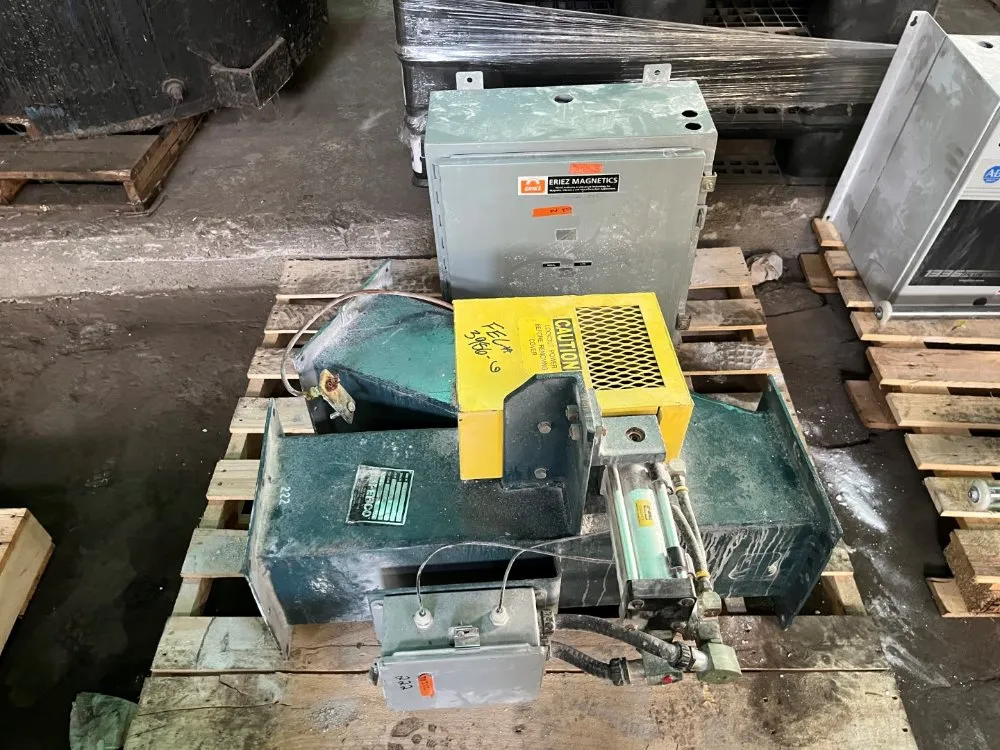 8" Pebco #SBD.8.PA.30-OS-34-NWM, Single Blade Diverter Valve, carbon steel, pneumatically operated, 8" x 8" - Image 1