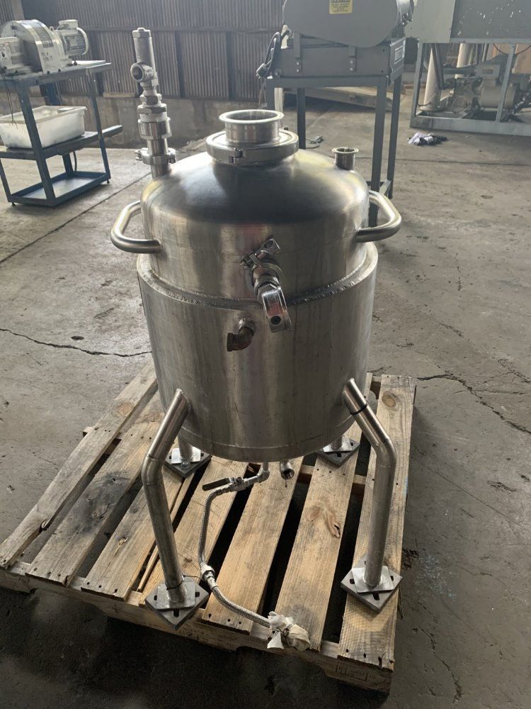 15.85 gallon Inox, Kettle, Stainless Steel, 60 liter capacity, 18" diameter x 18" straight side, 1" Center - Image 3
