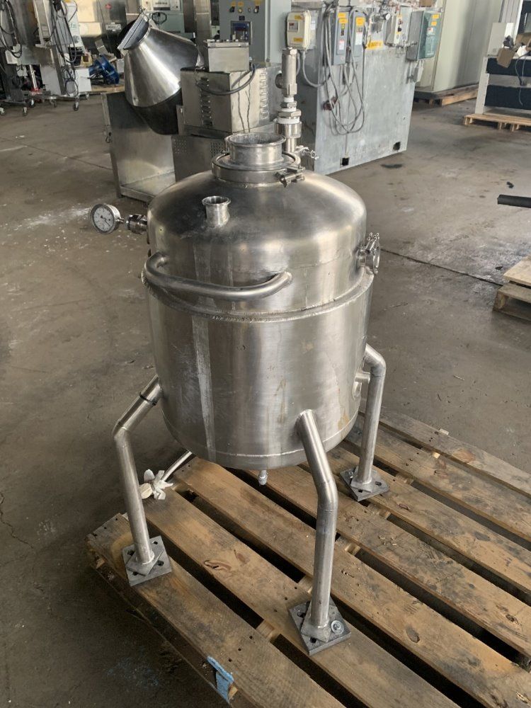 15.85 gallon Inox, Kettle, Stainless Steel, 60 liter capacity, 18" diameter x 18" straight side, 1" Center - Image 4