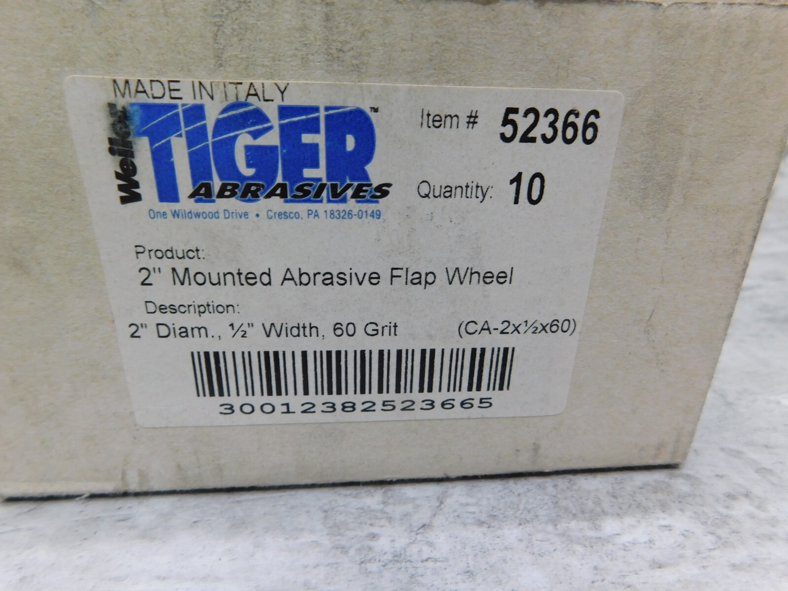 NEW Lot (3) Weiler Tiger Flap Disc & (10) Flap Wheel, 51113, 52366 NEW - Image 6