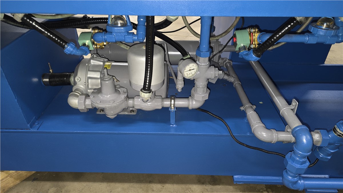 6" Davis Standard #Thermatic-60IN60, single screw extruder, water cooled, 42" centerline, 24:1 L/D, 400 HP - Image 7