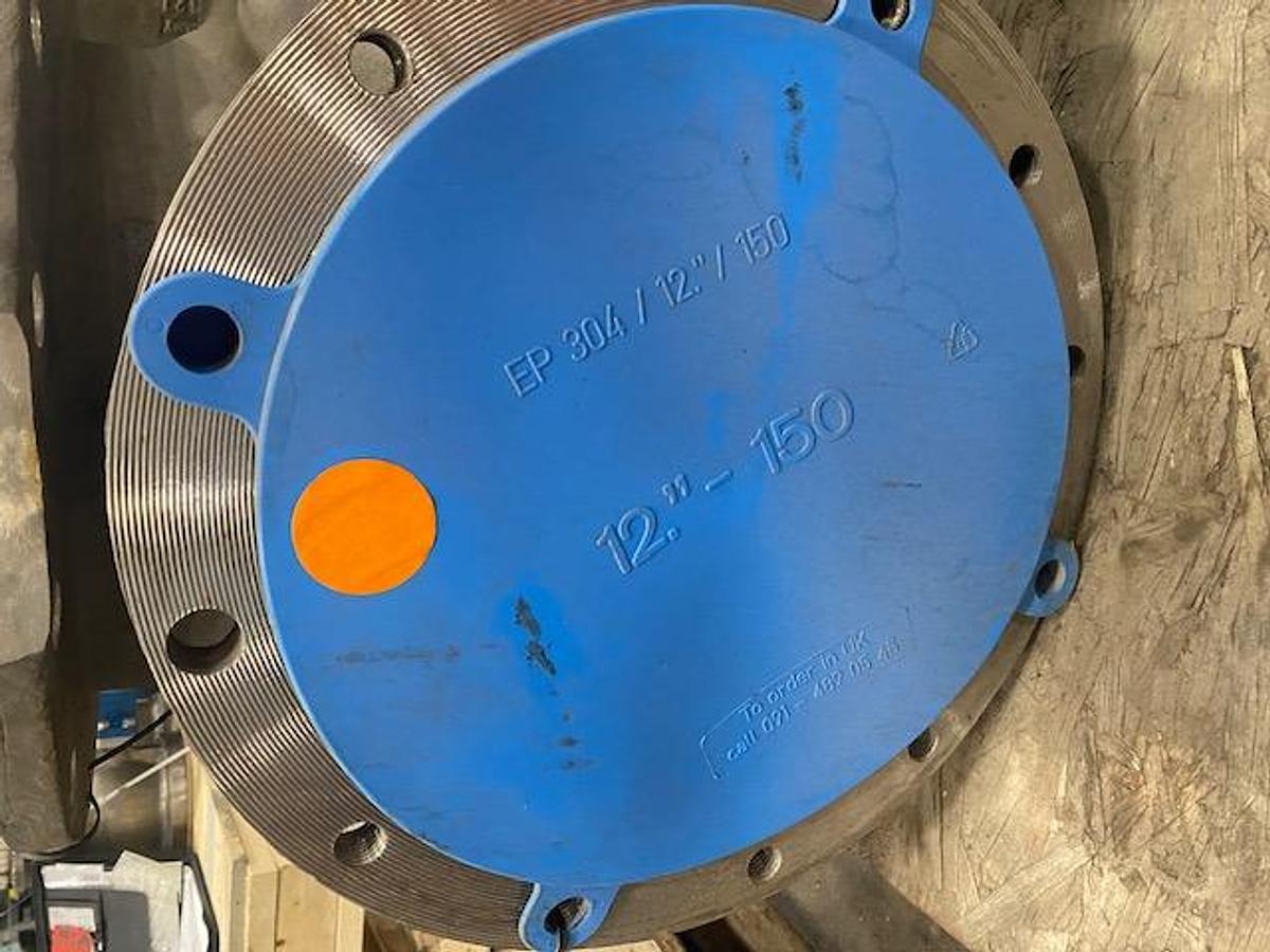 12" Dezurik, Stainless steel pneumatic valve - Image 3