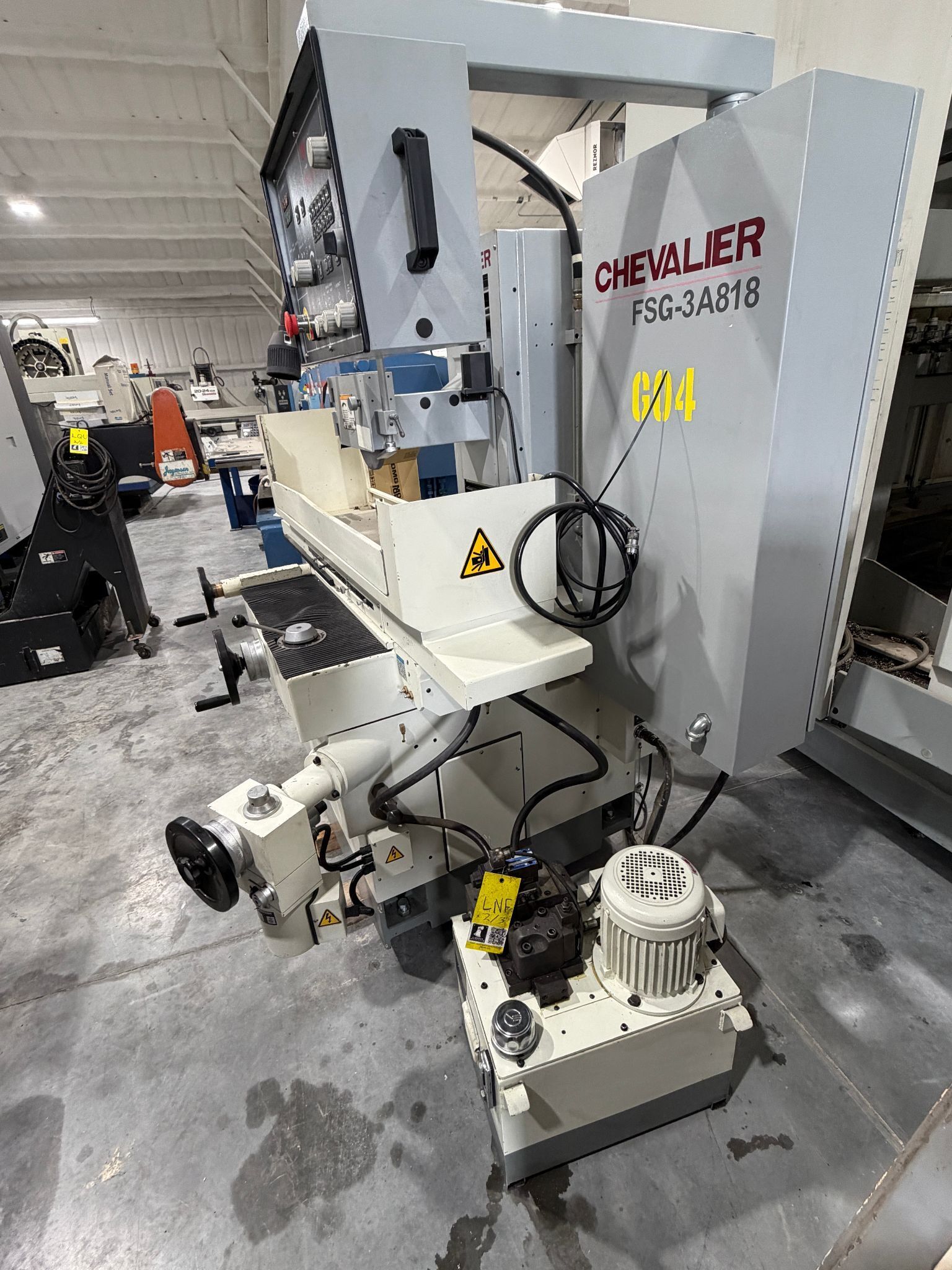 8" x 18" Chevalier #FSG-3A818, surface grinder, 8" x .5" grinding wheel, 2 HP - Image 4