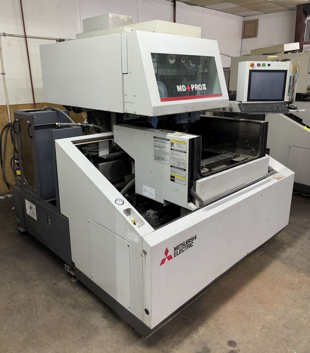 Mitsubishi #MV-1200S-MD+PRO-III, wire Electrical Discharge Machine w/chiller, 15.7"X, 11.8"Y, 8.7"Z - Image 5