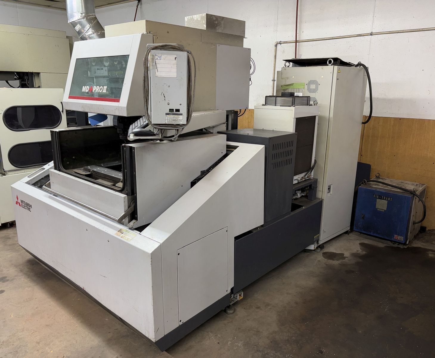 Mitsubishi #MV-1200S-MD+PRO-III, wire Electrical Discharge Machine w/chiller, 15.7"X, 11.8"Y, 8.7"Z - Image 6