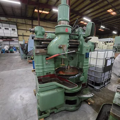 Fellows #6A, vertical gear shaper, 18" dia gear, 5" stroke, 8" riser height, excellent condition - Image 2