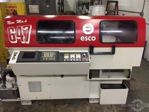 Escomatic #NM-646Y, Swiss Type CNC Lathe - Image 1