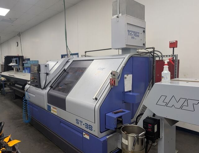 Star #ST-38, Swiss Type CNC Lathe, 3 turret, 2018 - Image 1