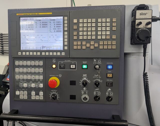Star #ST-38, Swiss Type CNC Lathe, 3 turret, 2018 - Image 7