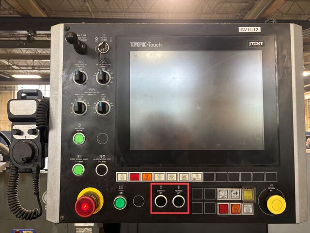 22" x 39.4" Toyoda #GE6Pi-100, CNC outside dimension grinder, 21.6" grinding diameter, 24" x 10" wheel - Image 8