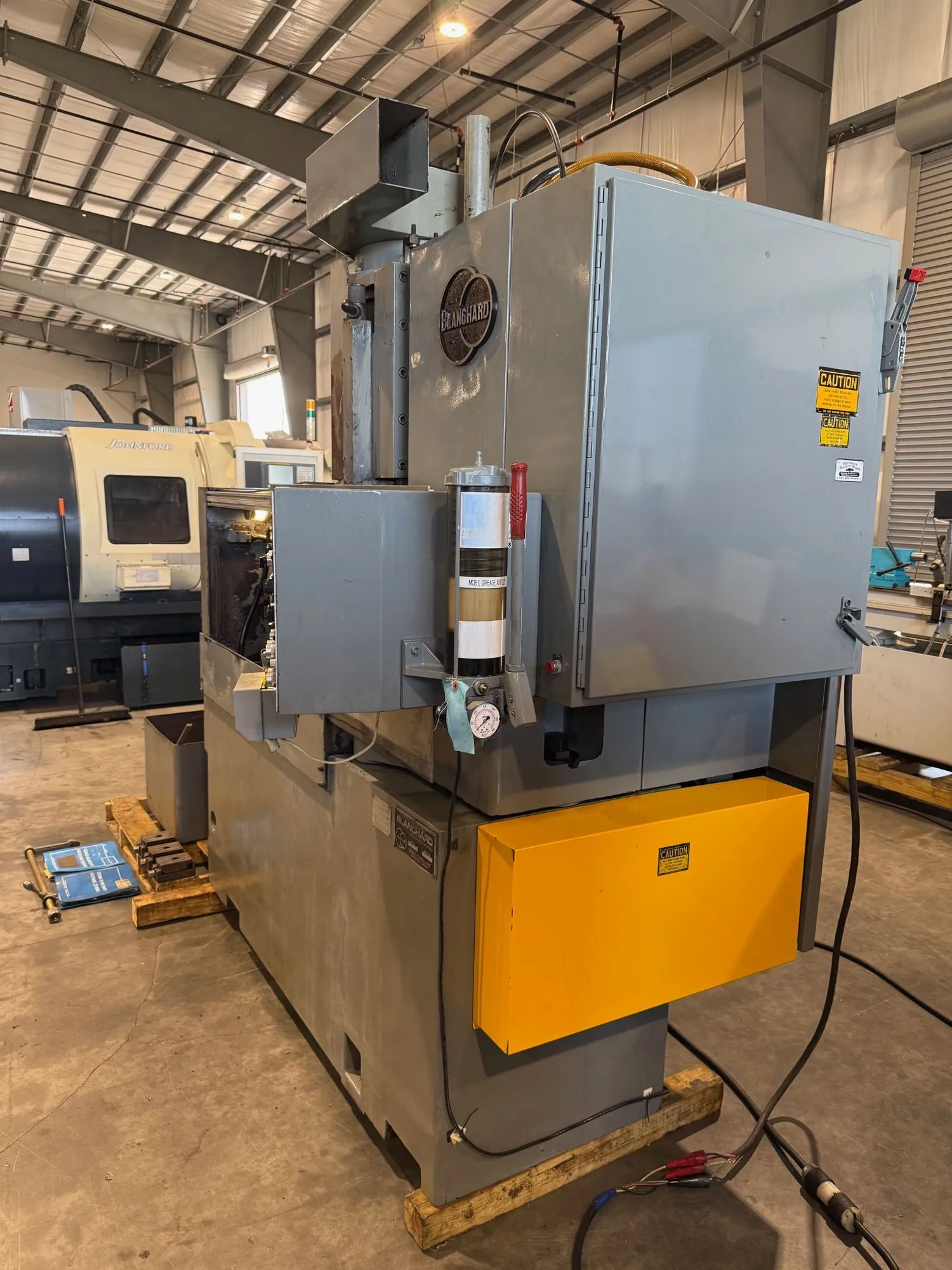 Blanchard #11AD-20, vertical rotary surface grinder, 20" Neutrofier electromagnetic chuck, 11" wheel - Image 2